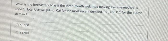 the forecast is not given.] 59.071 58.443 62.281 What is the forecast