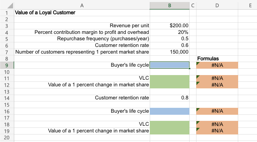 Open the spreadsheet and perform the required analysis to answer the questions