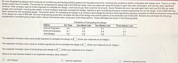  De Leon Engineering designs and constructs ar conditioning and hoating (PNAC)