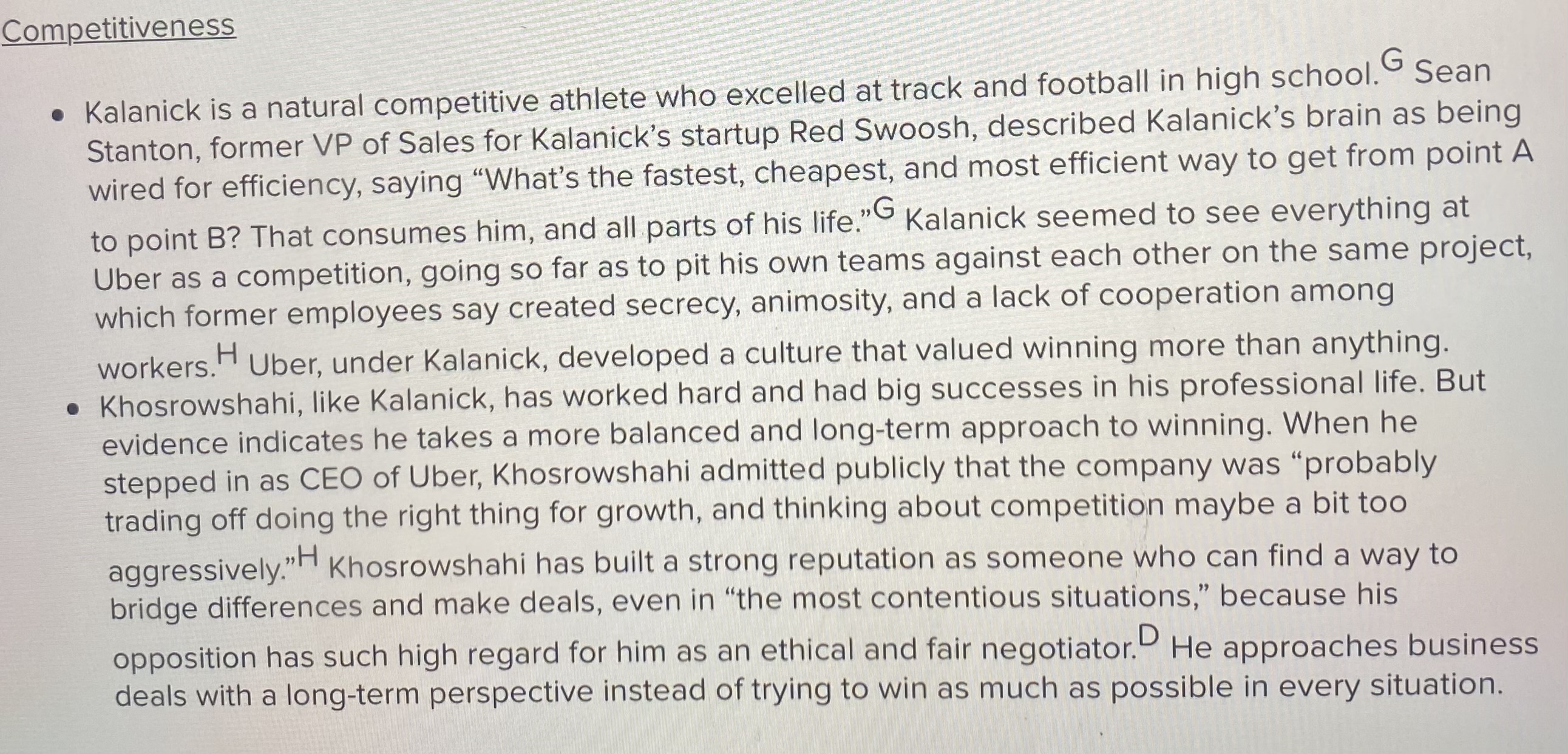 traits of the emotional intelligence (EI) scale. For this response, cite an