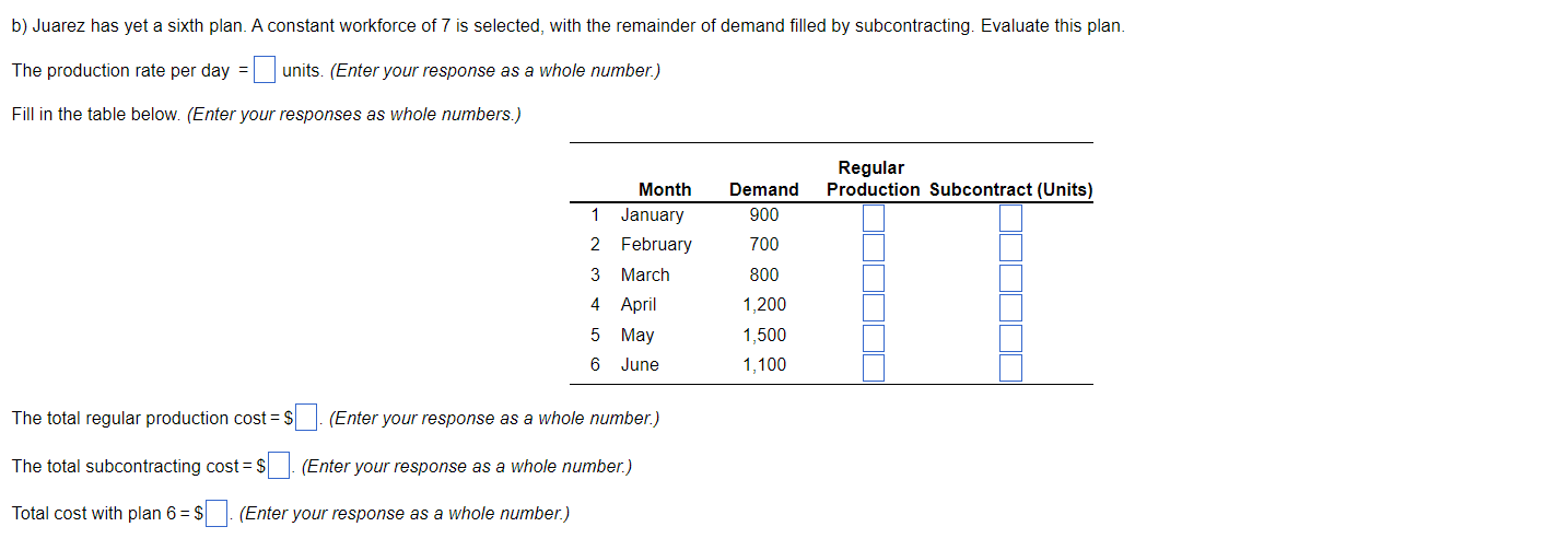 to the nearest whole number). The production rate per day = units.