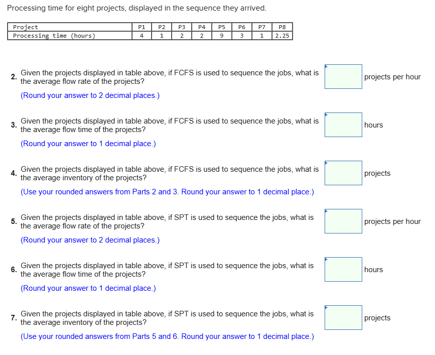please make sure the numbers from the table are correct in your