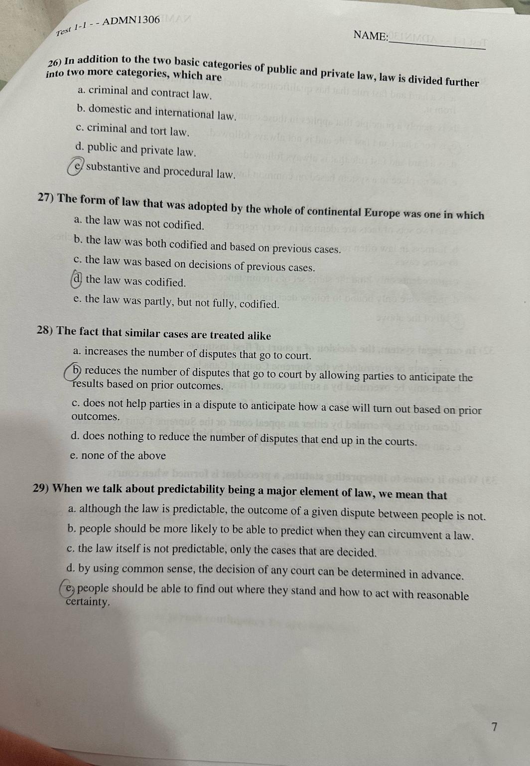  1st?1-1- ADMN 1306 NAME: In addition to the two basic categories