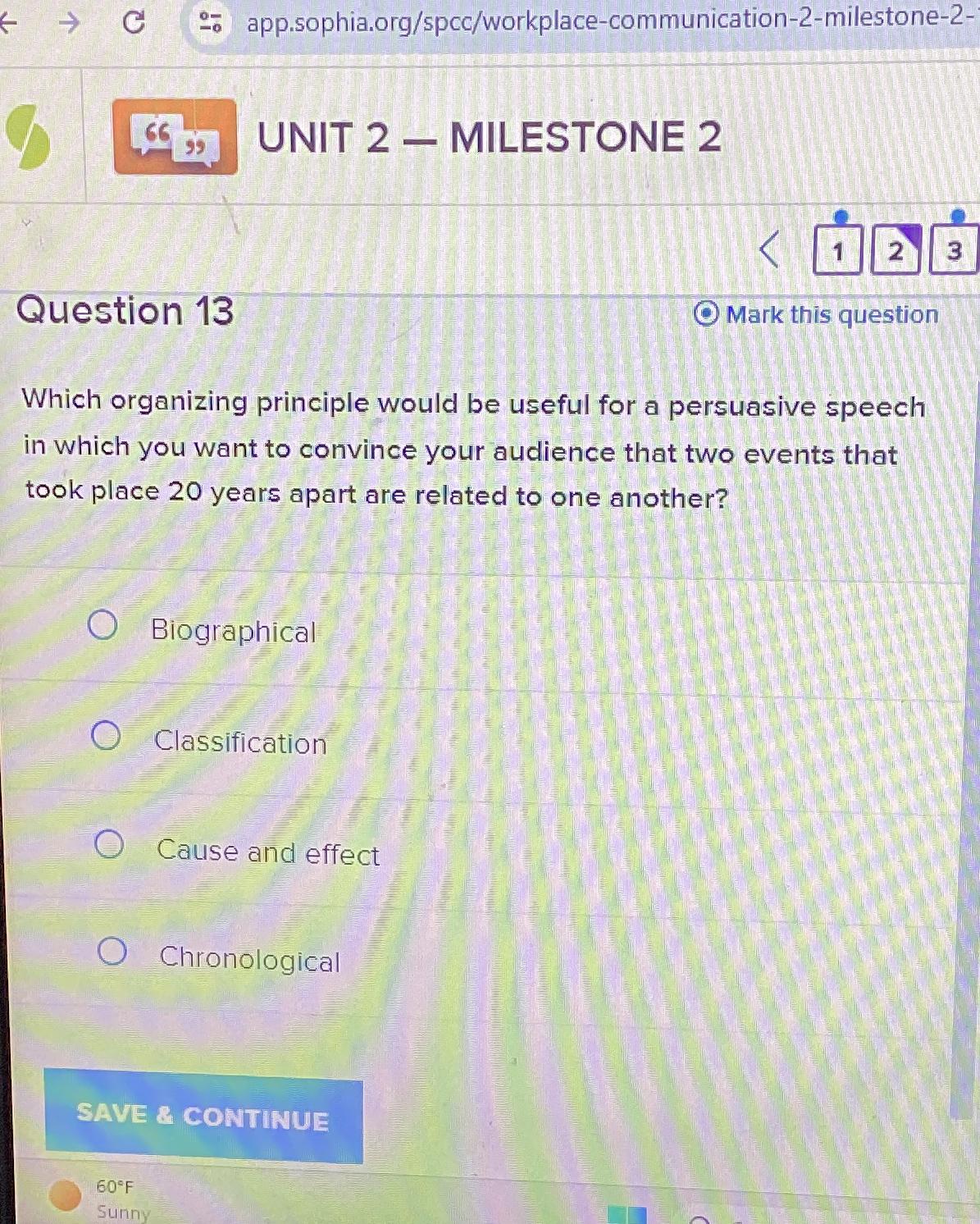  66 99 UNIT 2- MILESTONE 2 1 2 3 Question 13