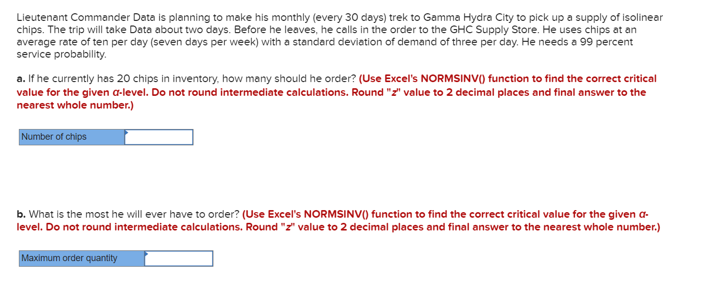  Lieutenant Commander Data is planning to make his monthly (every 30