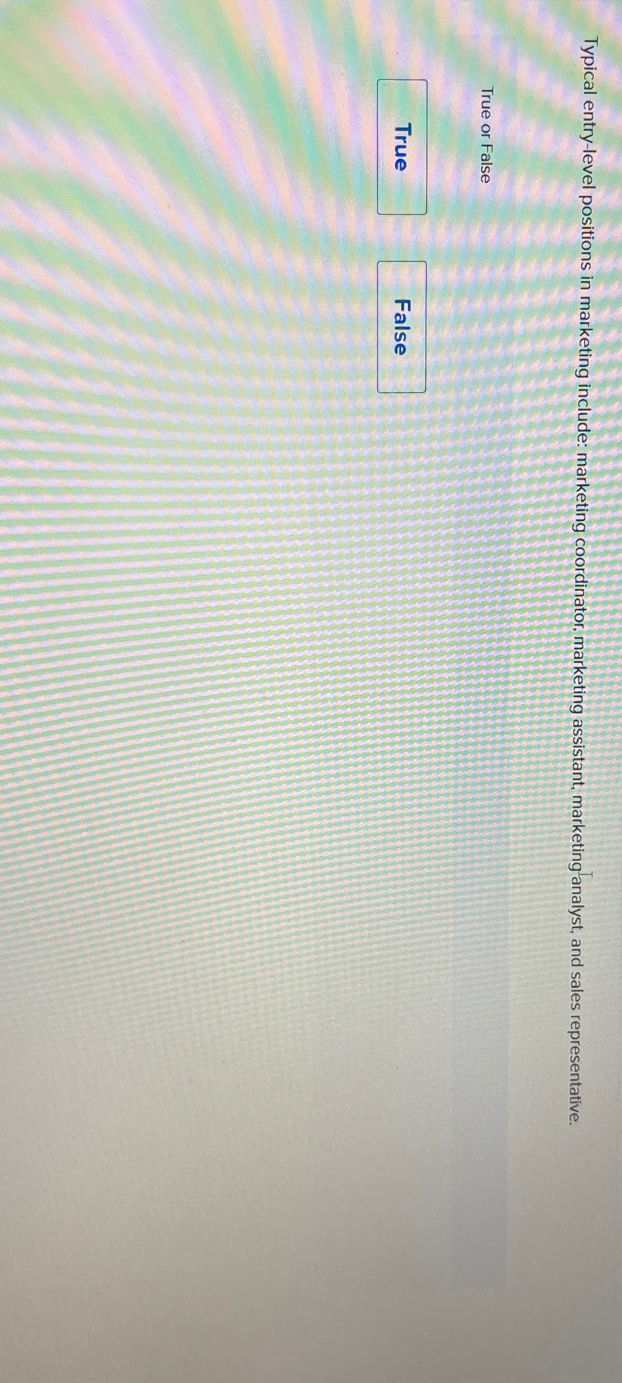  Typical entry-level positions in marketing include: marketing coordinator, marketing assistant, marketinganalyst,