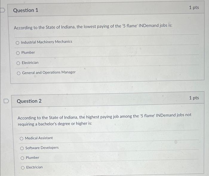 Please answer and ill thumbs up! According to the State of Indiana,