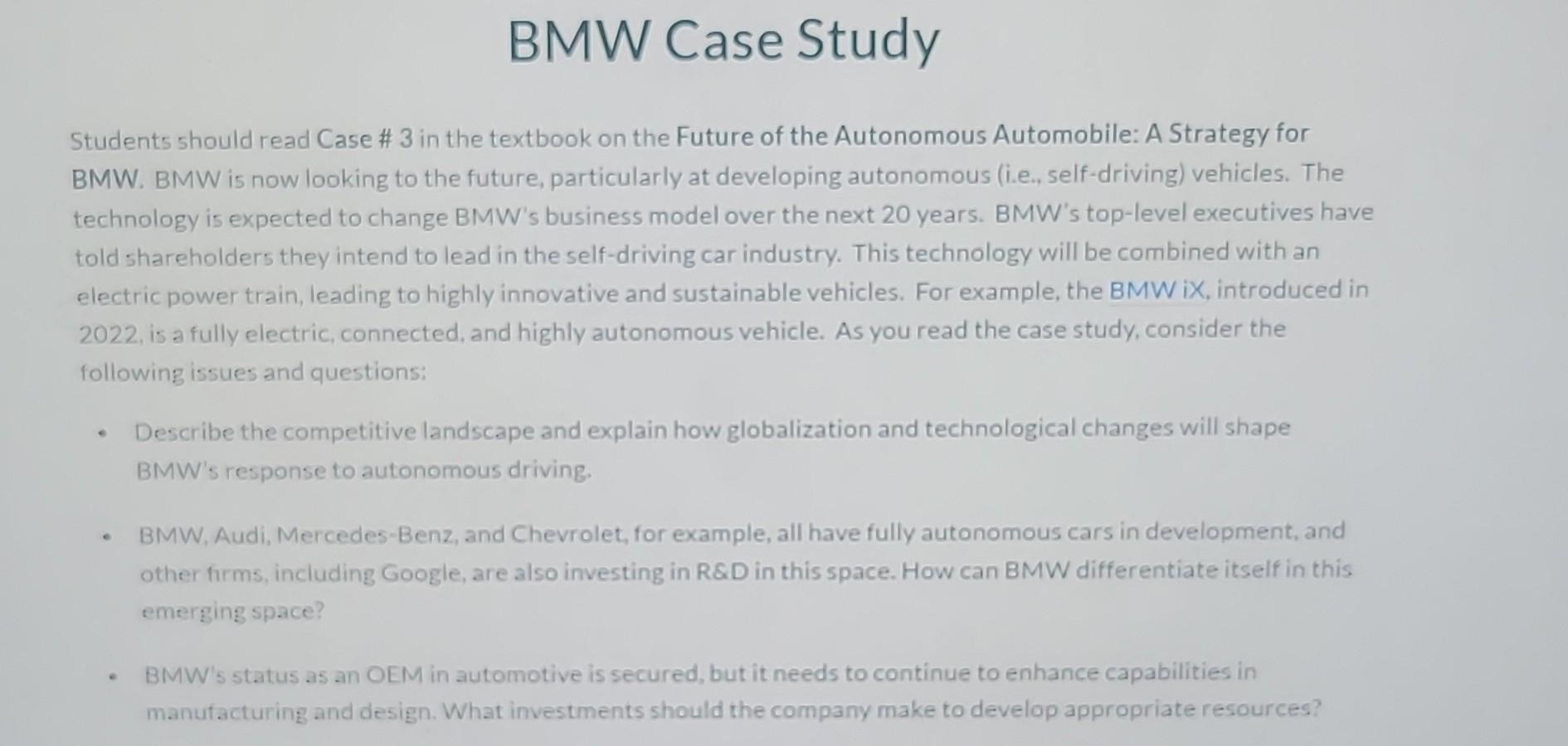please help I will thumbs up Students should read Case \#