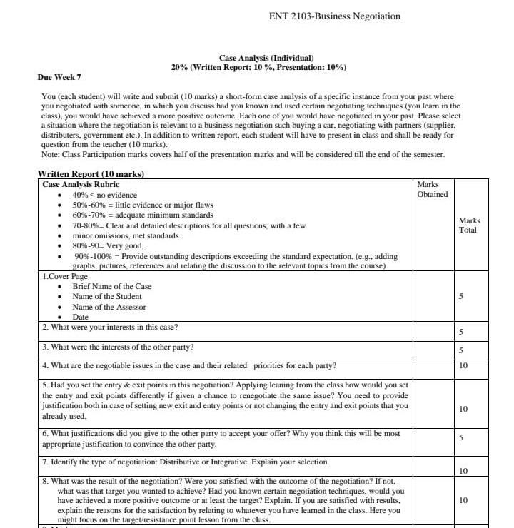 please complete this i have the first 4 points written. Please write