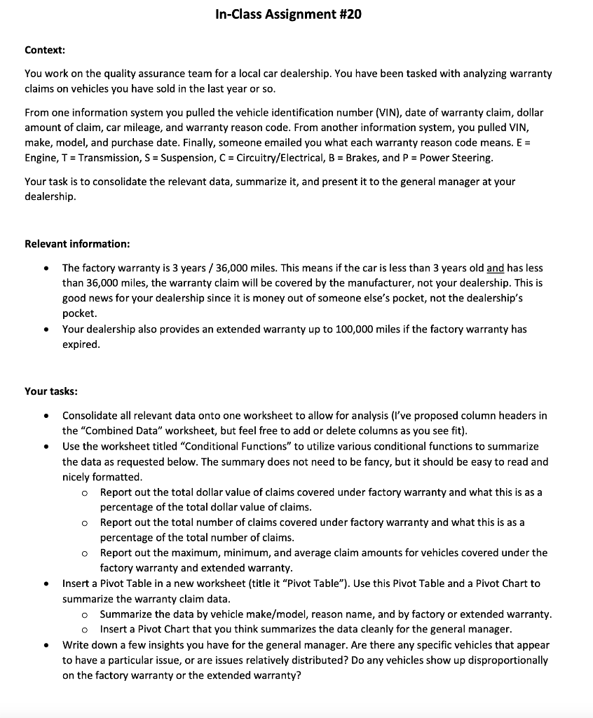  Warranty Reason Code Warranty Reason Description E Engine T Transmission S