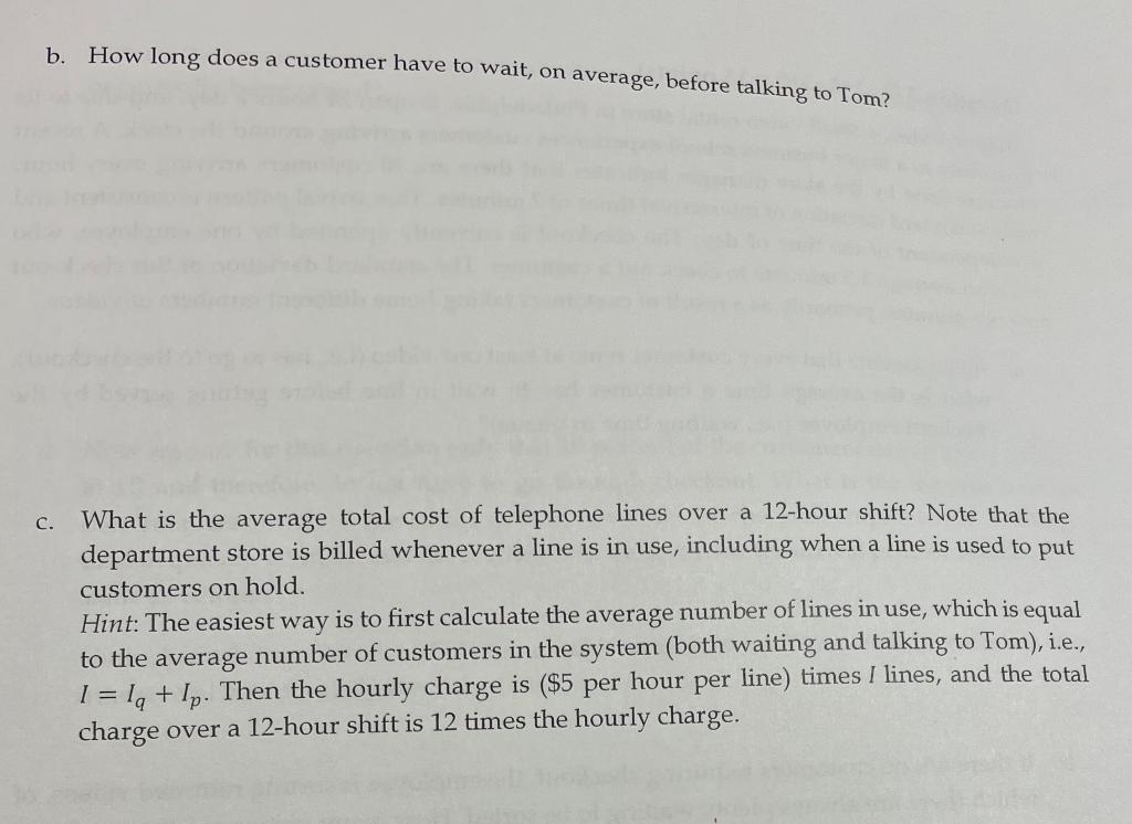 refers to Tom Opim, a first-year MBA student. In order to pay