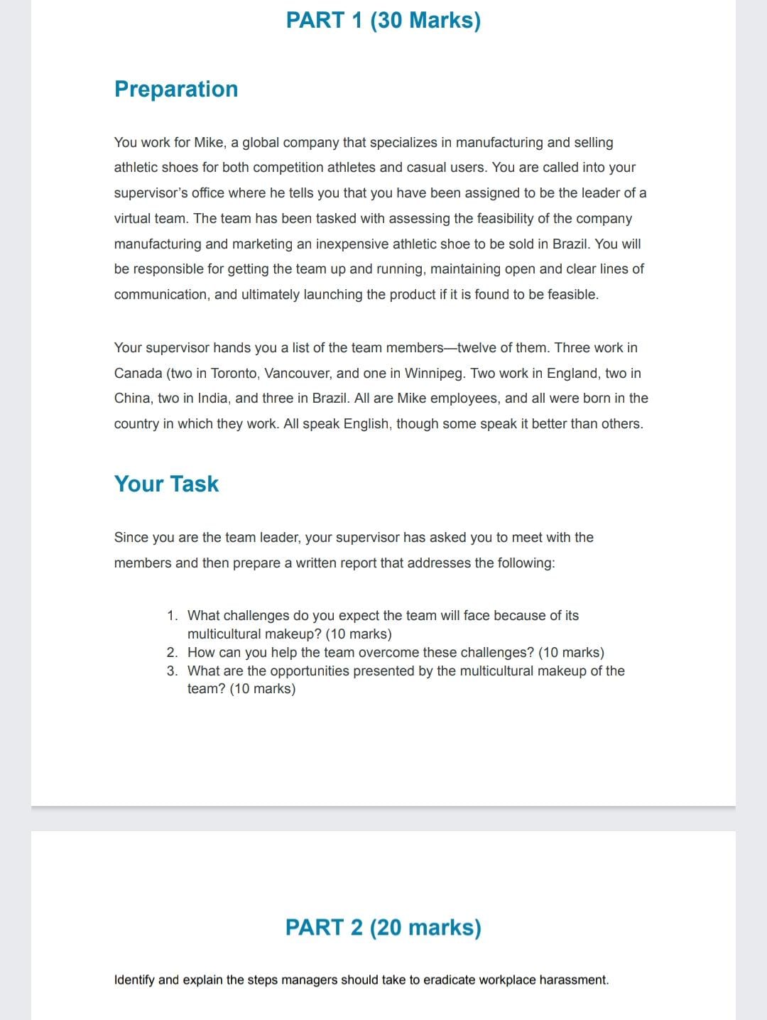 This Assignment is need to be write in your own words no