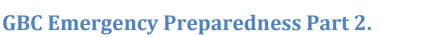 Solve the question using excel. Explain the model in detail GBC Emergency