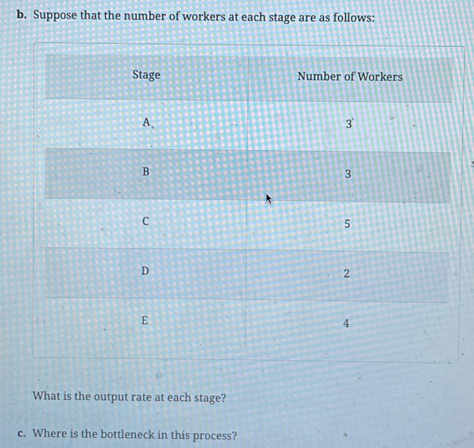  11.2 How can you improve throughput for the process in part