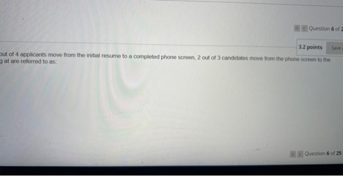 HR manager is reviewing the results of a multi-step hiring process and