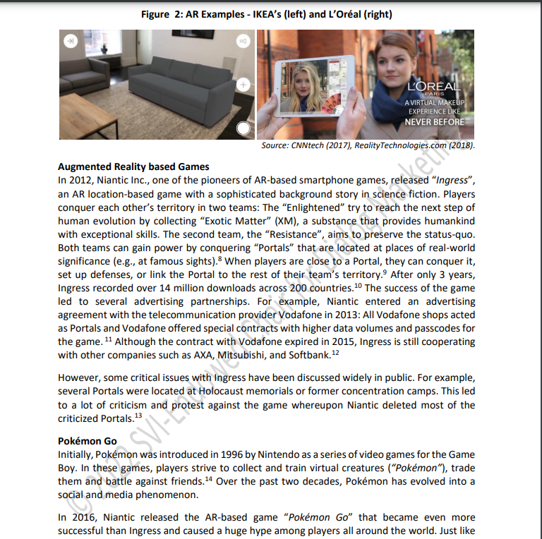 Reality and explain how it can be used in the Digital Marketing