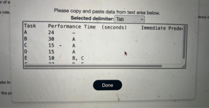 in the last picture . I need the total time per cycle