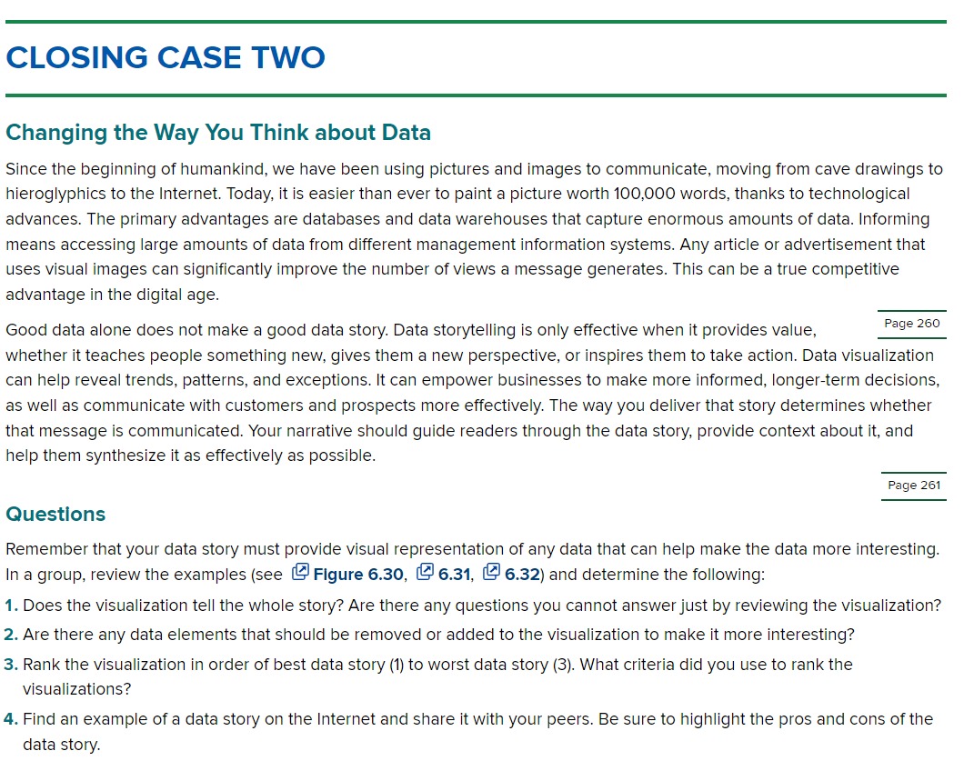 Changing the Way You Think about Data Since the beginning of