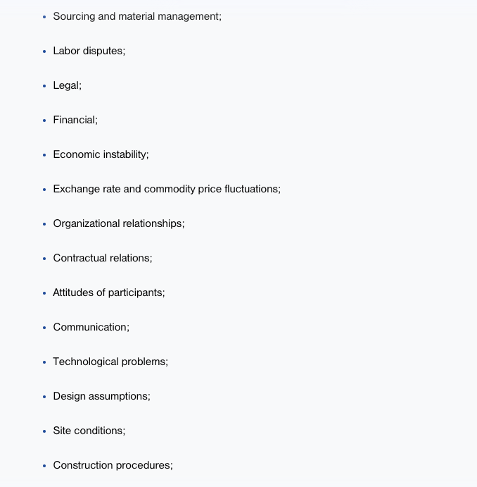 correct with his impact evaluations? Craig Construction: Home Improvement Project Managing risks