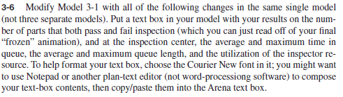  Please do problem 3-6 of the Simulation with Area textbook by