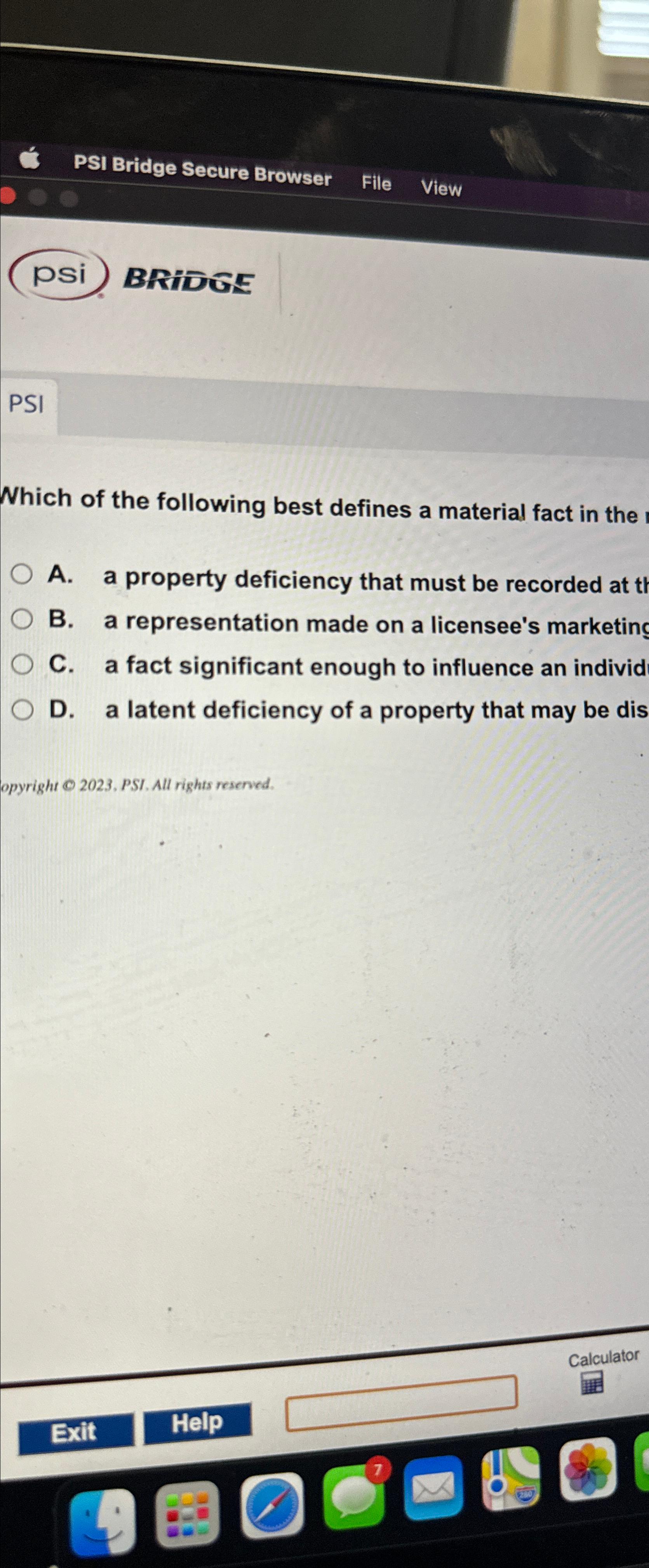  PSI Bridge Secure Browser File View psi BRIUGE PSI Which of