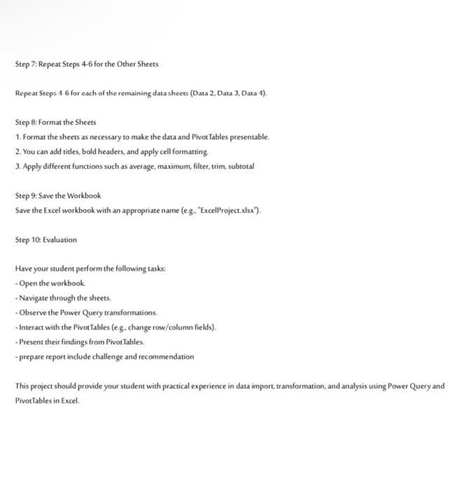 multiple sheets is a great way to teach them various Excel skills.