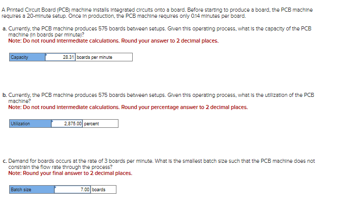 Typed Answers are Incorrect A Printed Clrcult Board (PCB) machine installs integrated