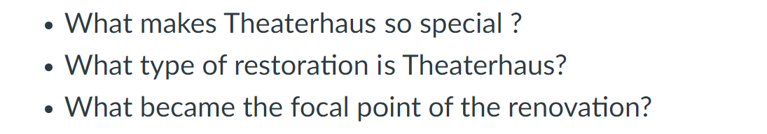Ch. 7: Case Study: Theaterhaus - Stuttgart, Germany - What makes Theaterhaus