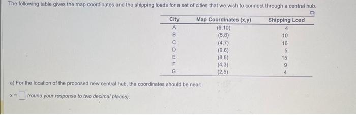 Please help solve for part A: x, and y rounded. Then part