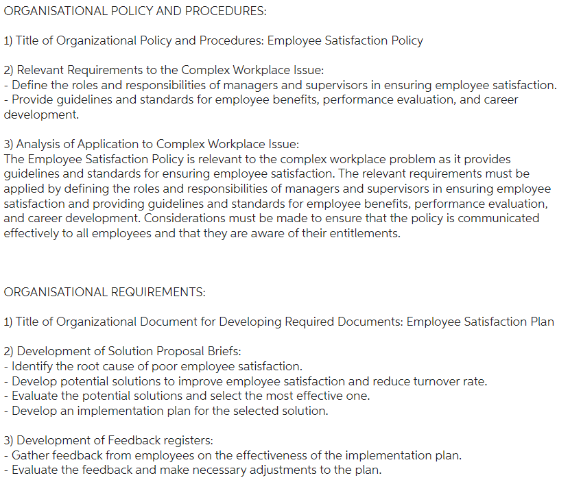 information Questions: QUESTION 1 A) Name of Stakeholder (2) B) Work Role