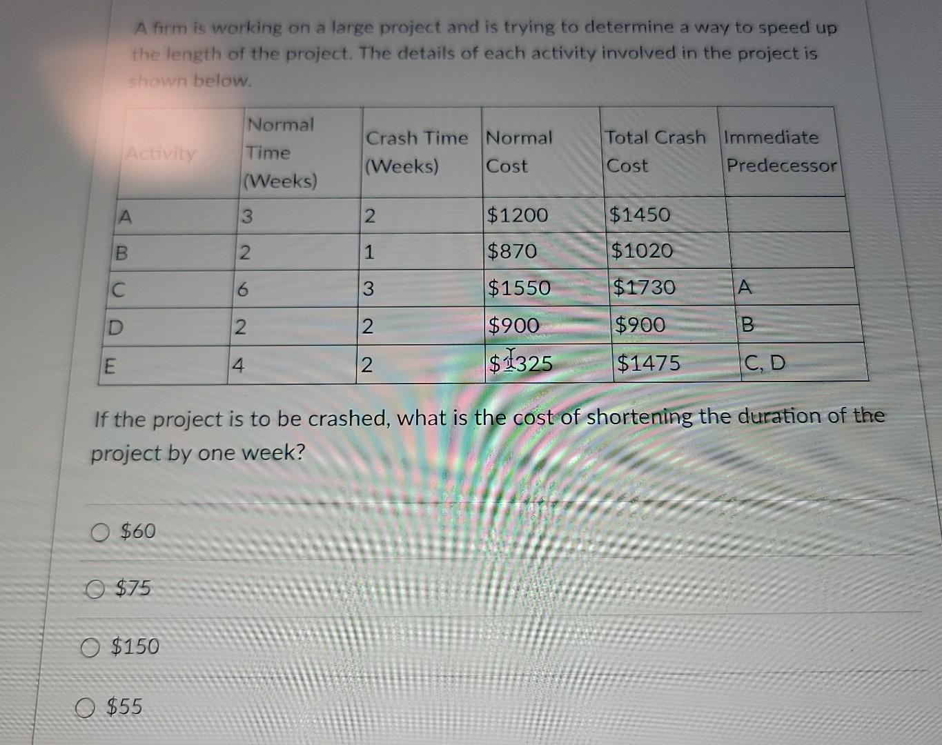 Operations management help needed, I will like or give thumbs up if