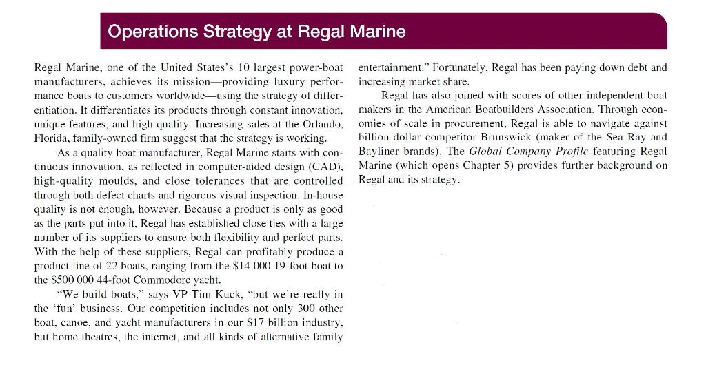 How does their workforce reflect their global strategy? Operations Strategy at Regal