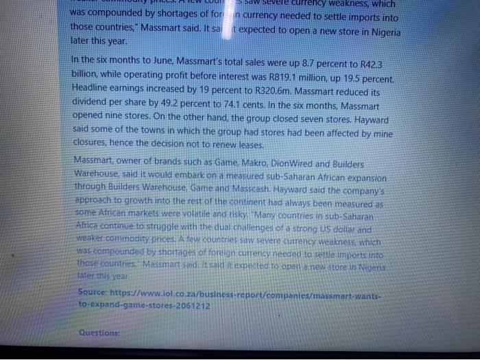 Game stores A customer browses electronic goods at a Game outiet in