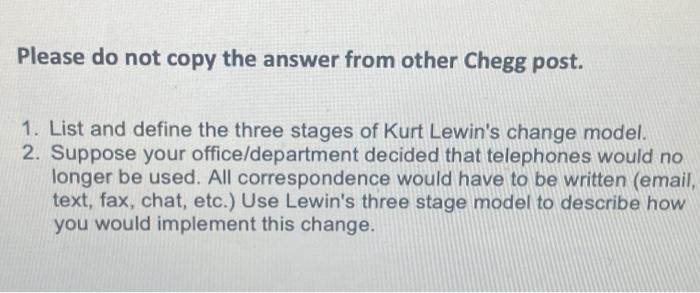 help please Please do not copy the answer from other Chegg post.