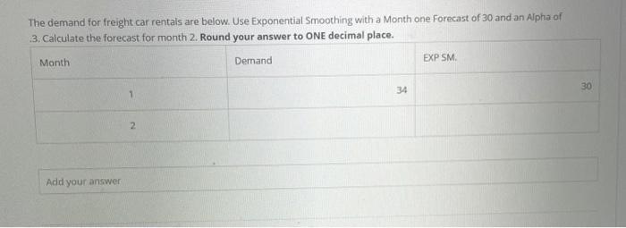  PLS CONFIRM THE FINAL PROPER ANSWER THX! The demand for freight