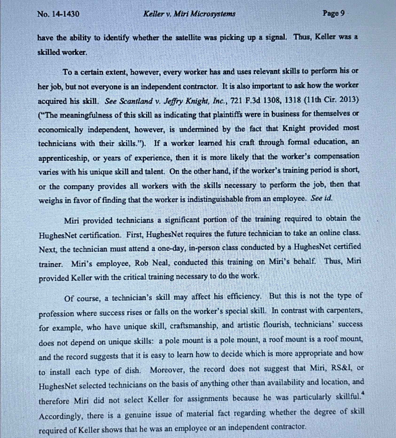  No.14-1430 Keller v. Miri Microsystems Page 9 have the ability to