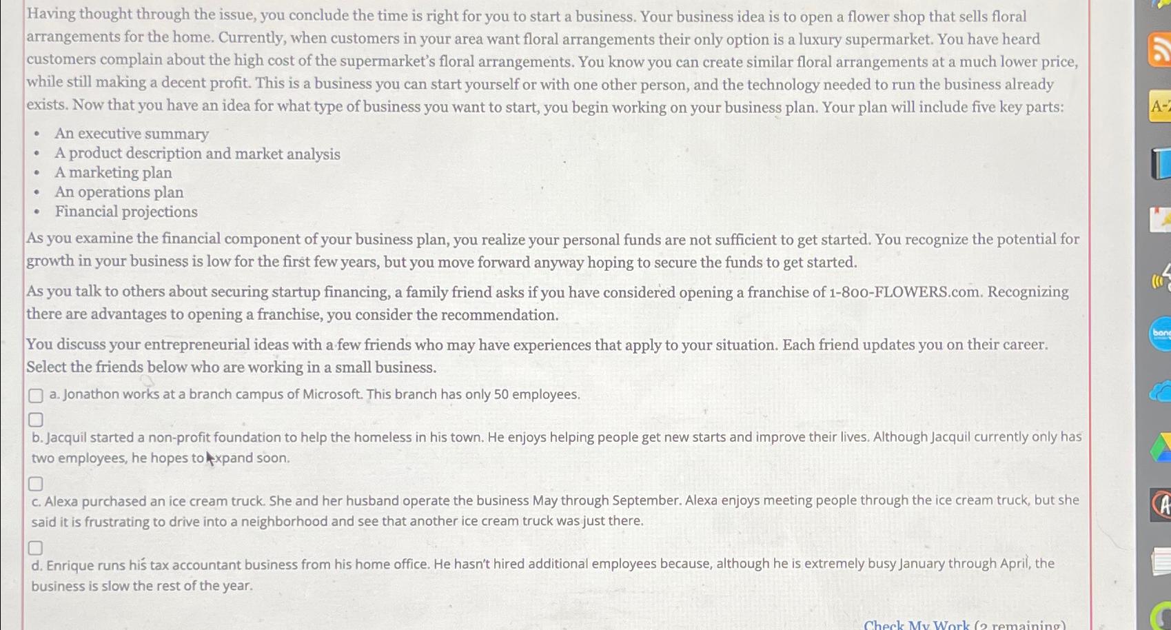  Having thought through the issue, you conclude the time is right