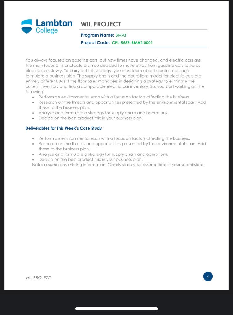 Identify and discuss the impact of global issues on an organization's business