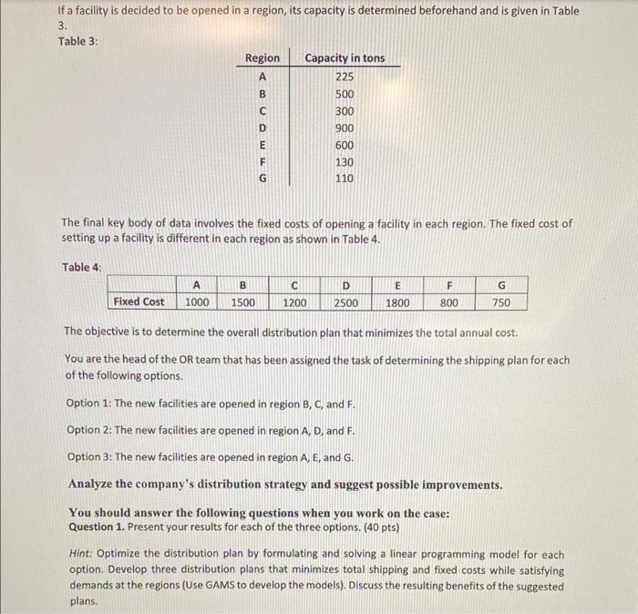 of a country have been aggregated in seven regions as shown in