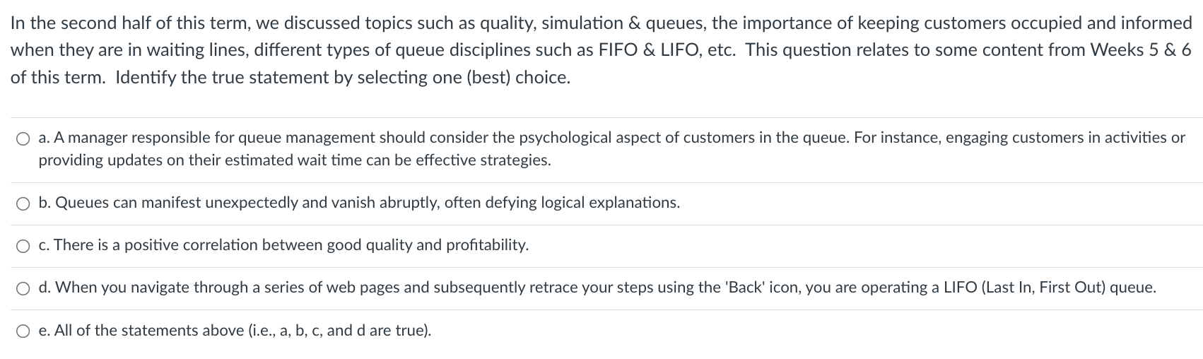 Answer three for big thumbs up In the second half of this