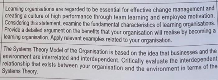 challenges to manage. Many of these revolve around technology, and industrial revolution