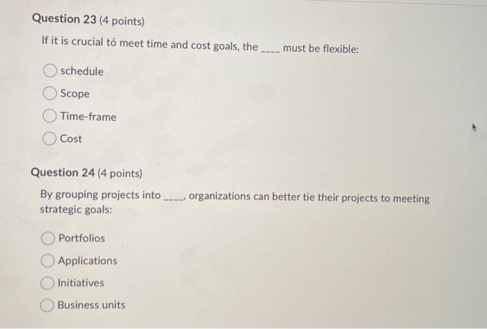 drivers into metrics: Project Dashboards Value matrix Weighted scoring model Balanced scorecard