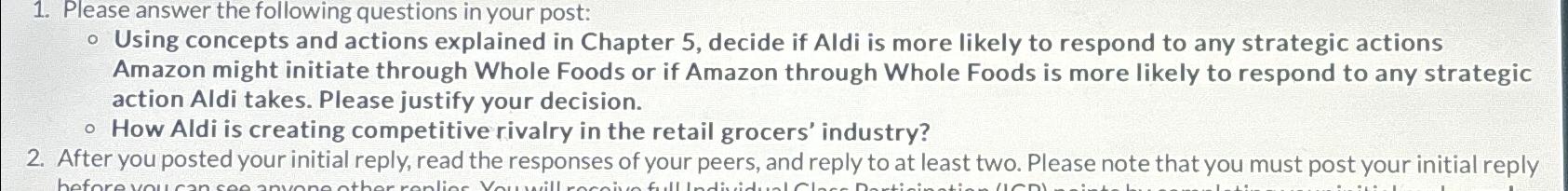  Please answer the following questions in your post: Using concepts and