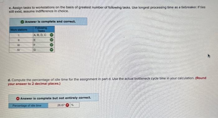 of a major plant renovation project, the industrial engineering department has been