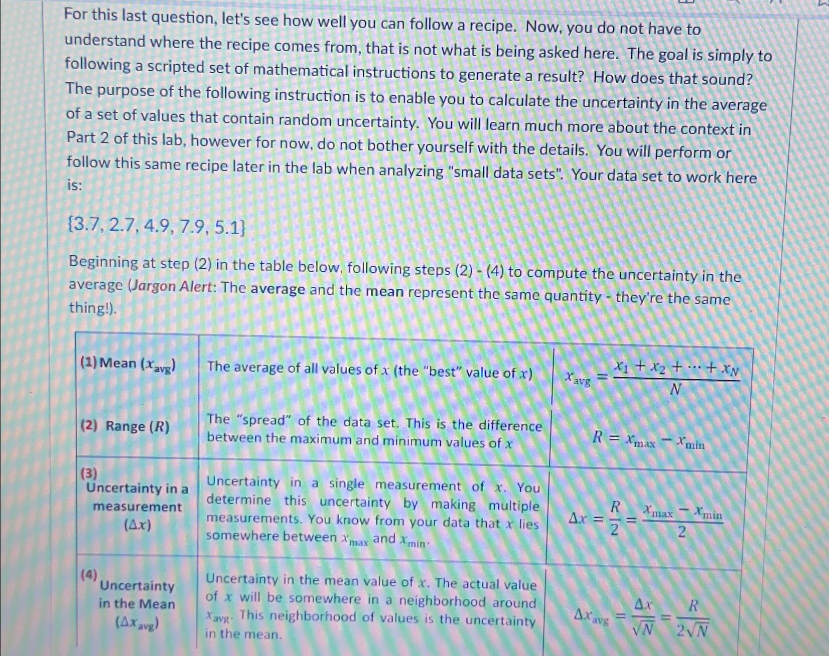  For this last question, let's see how well you can follow