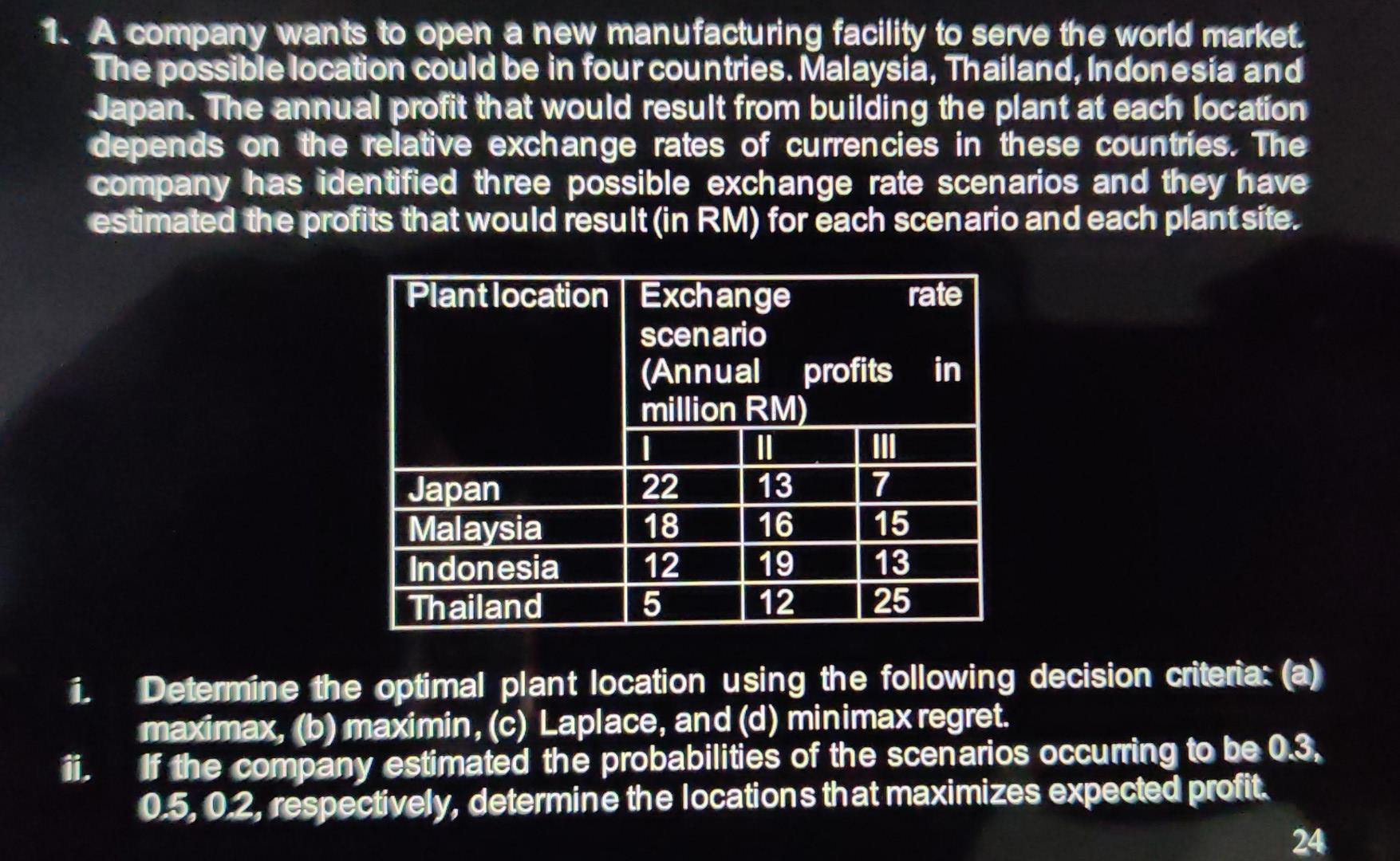  solve the question kindly with full explaination. thank you. 1. A