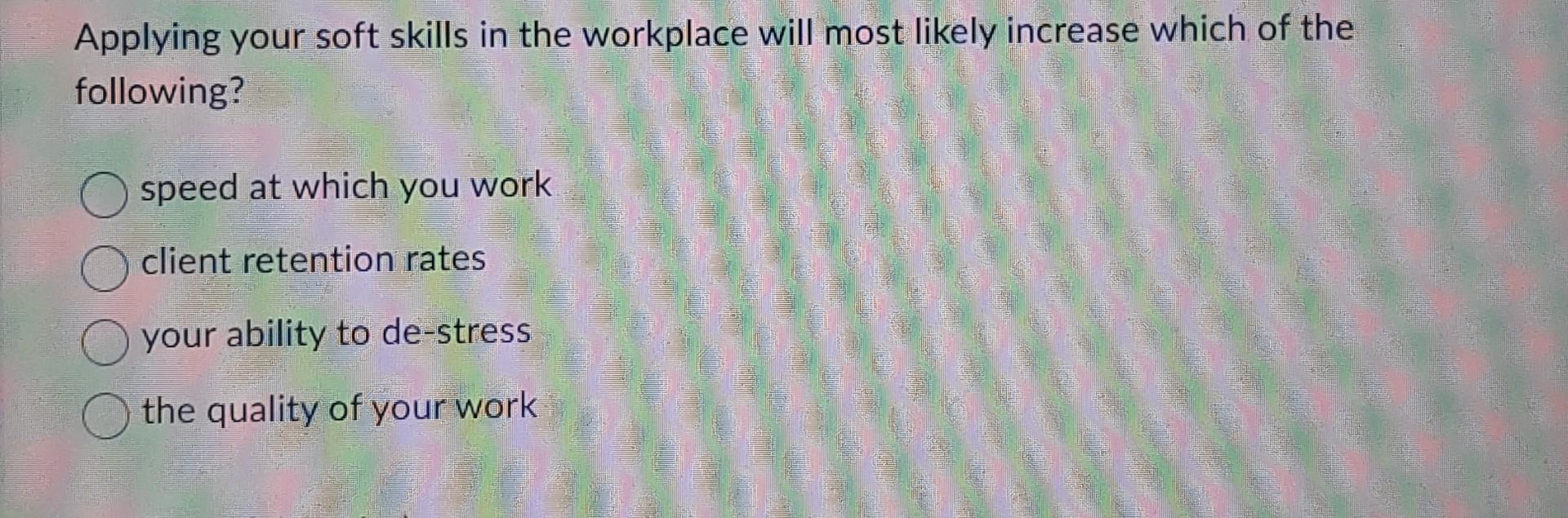 who is not working or not doing a good job can understand