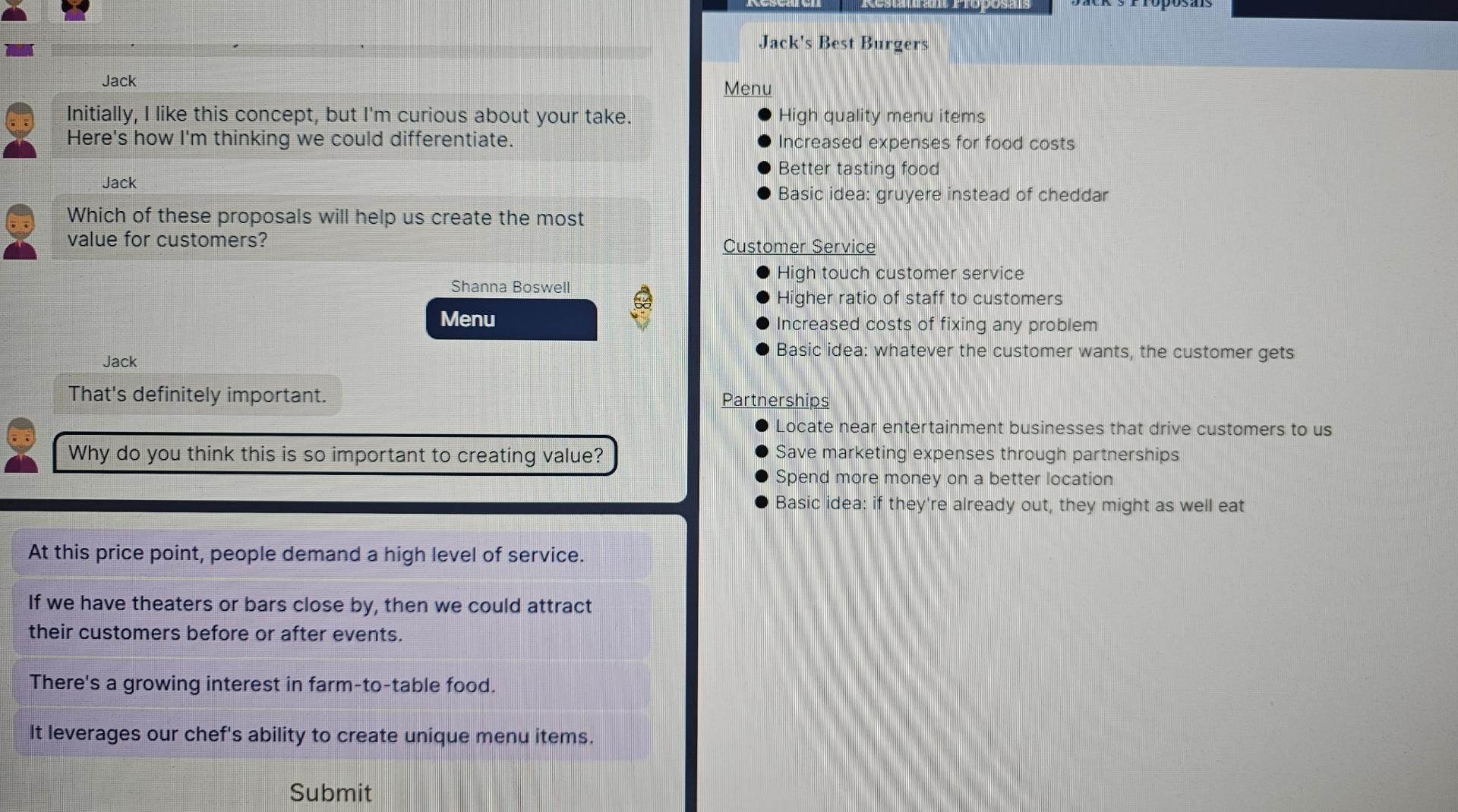  Jack Jack's Best Burgers Menu Initially, I like this concept, but