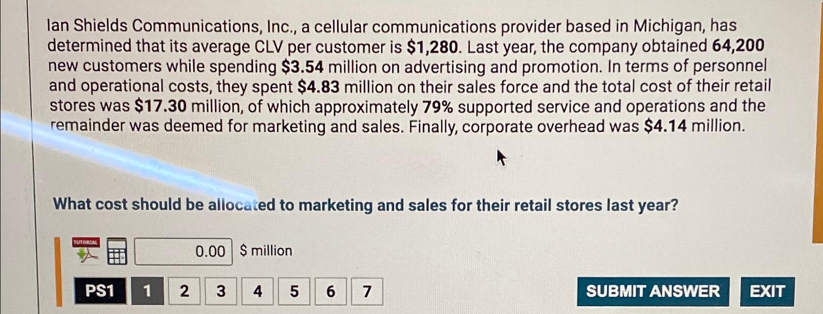  lan Shields Communications, Inc., a cellular communications provider based in Michigan,