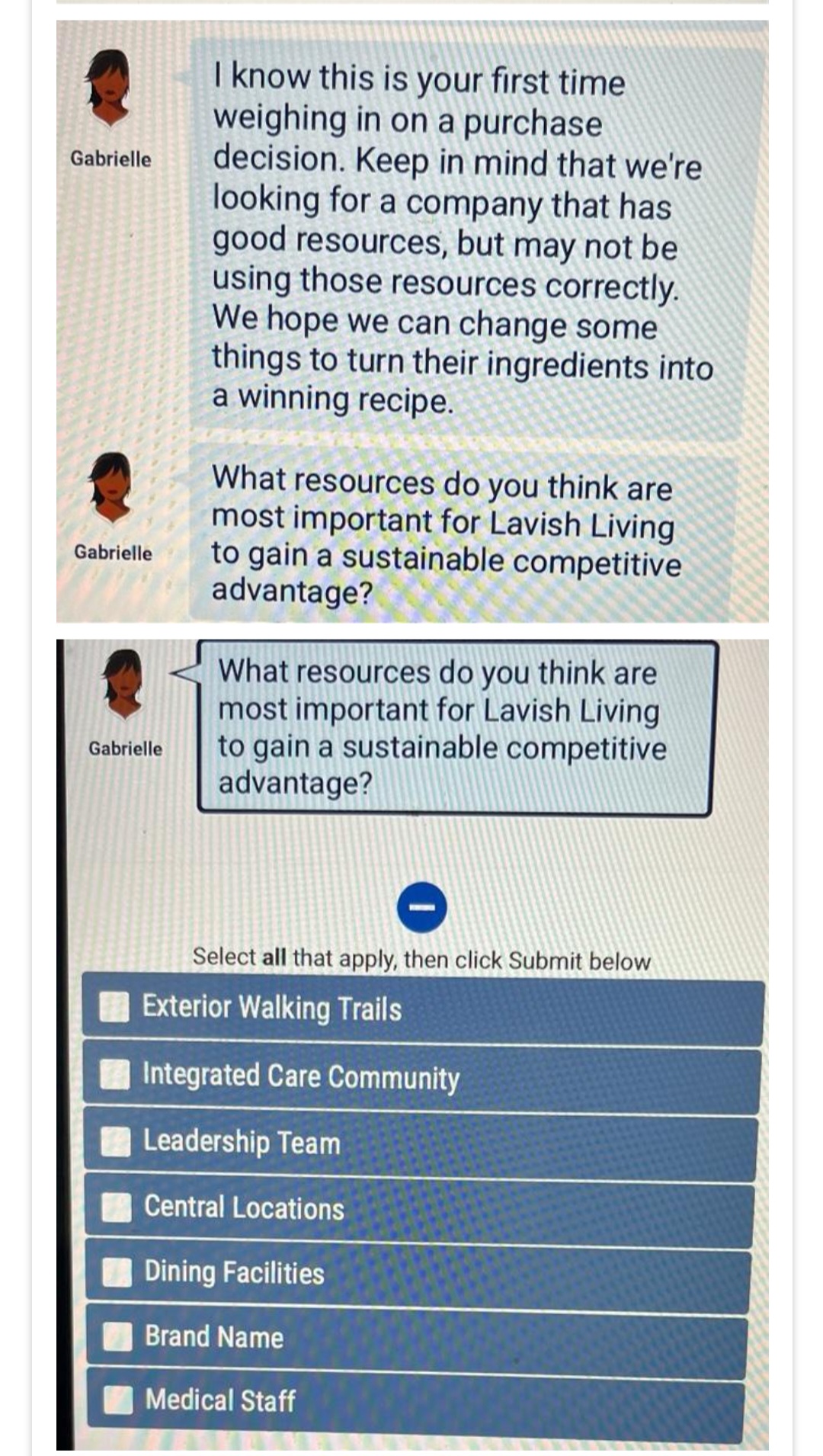 I know this is your first time weighing in on a